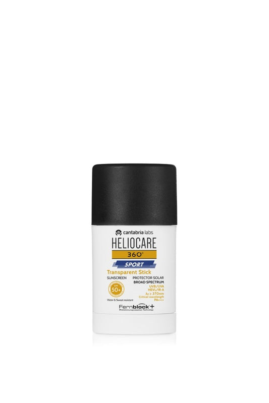 Heliocare 360 Transparent Stick SPF 50+, transparante zonnestick, 25 g