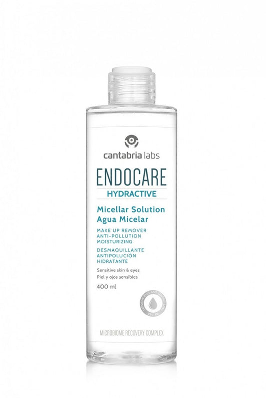 Endocare Hydractive Micellar Solution, micellair water voor gezicht en ogen, 400 ml