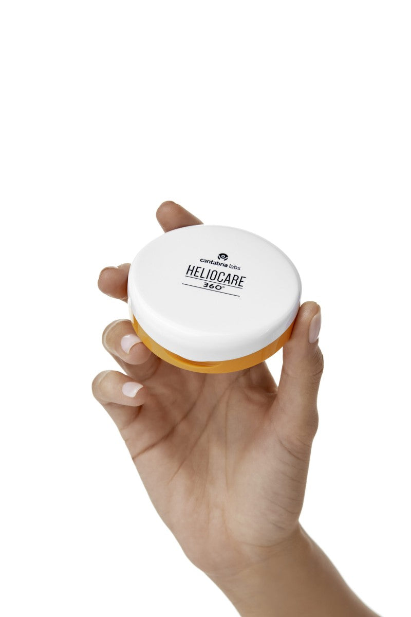Heliocare 360 Oil-Free Compact SPF 50+ in de kleur Beige, 10 g