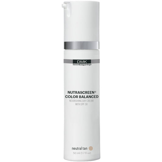 DMK Nutrascreen Color Balanced SPF 30 zonnecreme 50 ml op witte achtergrond