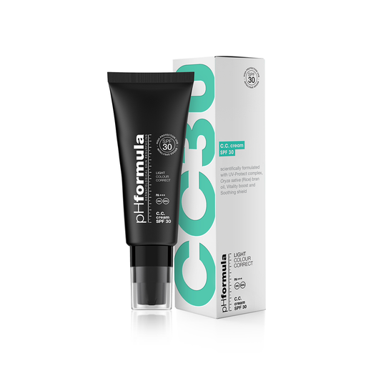 C.C. cream SPF 30, tint light