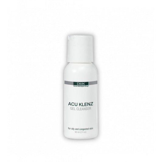 DMK Acu Klenz Trial reinigingsgel 60 ml op witte achtergrond