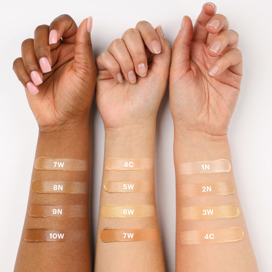 Glo Skin Beauty C-Shield Moisture Tint SPF 30 - kleurstalen van alle tinten