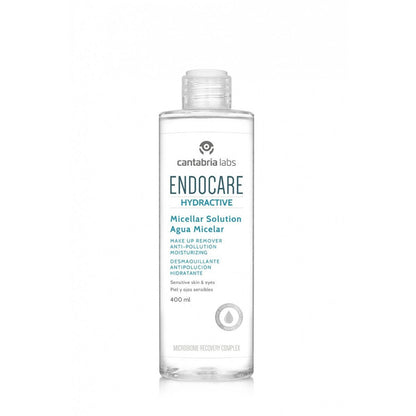 Endocare Hydractive Micellar Solution 400 ml, micellair water dat reinigt en hydrateert