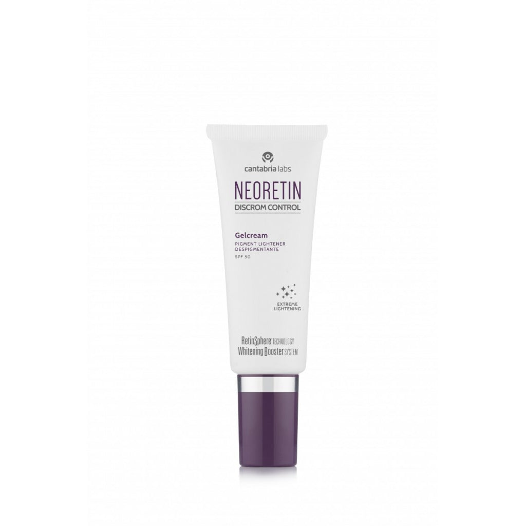 Neoretin Gelcream SPF 50 40 ml, depigmenterende dagcreme met zonnebescherming