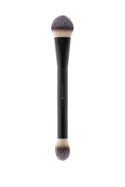 Glo Skin Beauty Contour/Highlighter Brush, smalle schuine gezichtskwast