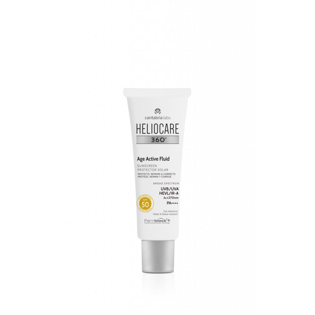 Heliocare 360 Age Active Fluid SPF 50 50 ml, antiverouderingsfluide met zonnebescherming