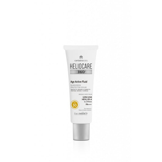 Heliocare 360 Age Active Fluid SPF 50 50 ml, antiverouderingsfluide met zonnebescherming