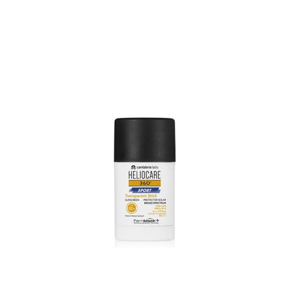 Heliocare 360 Transparent Stick SPF 50+ 25 g, transparante zonnestick voor gevoelige zones
