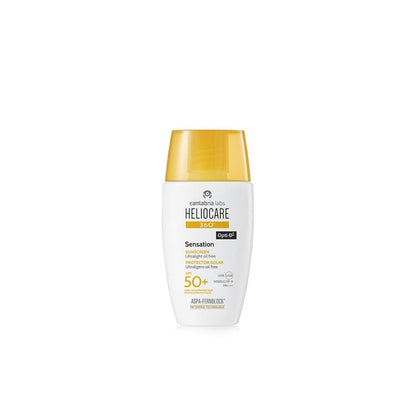 Heliocare 360 Sensation SPF 50+ 50 ml, ultralichte zonnebescherming met matte finish