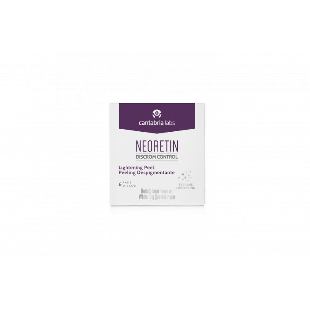 Neoretin Lightening Peel Pads 6 x 1 ml, peelingpads voor een egalere teint